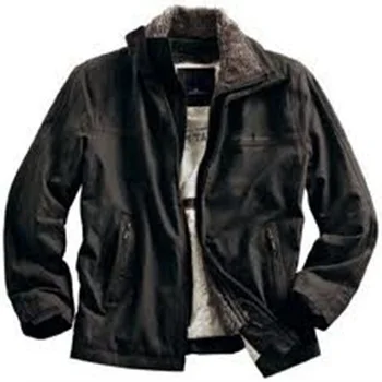 
Mens Real Leather Jacket Top Quality 