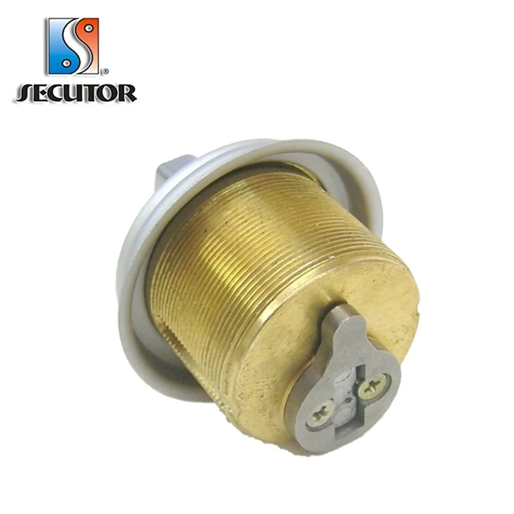 American Standard Black Knob Turn Brass Lock Round Cylinder/mortise lock cylinder with thumb turn