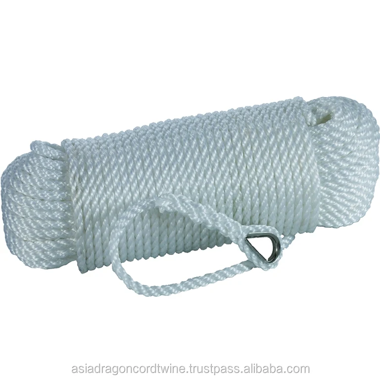 
 3 нитей нейлоновый витой Канат  