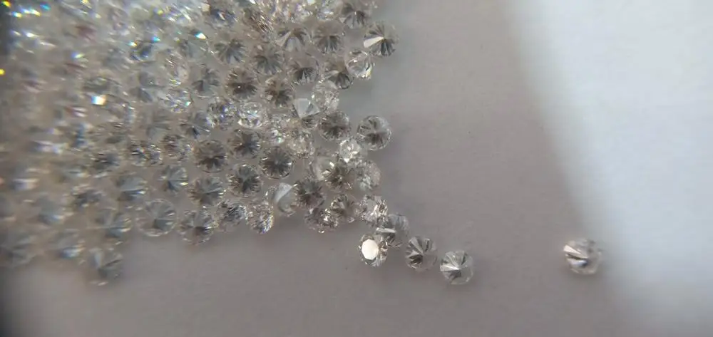 1.10 MM VVS Clarity DEF Color 100 % Real Natural Loose Diamonds Round Shape For Making Custom Luxury Anniversary Wedding Gift