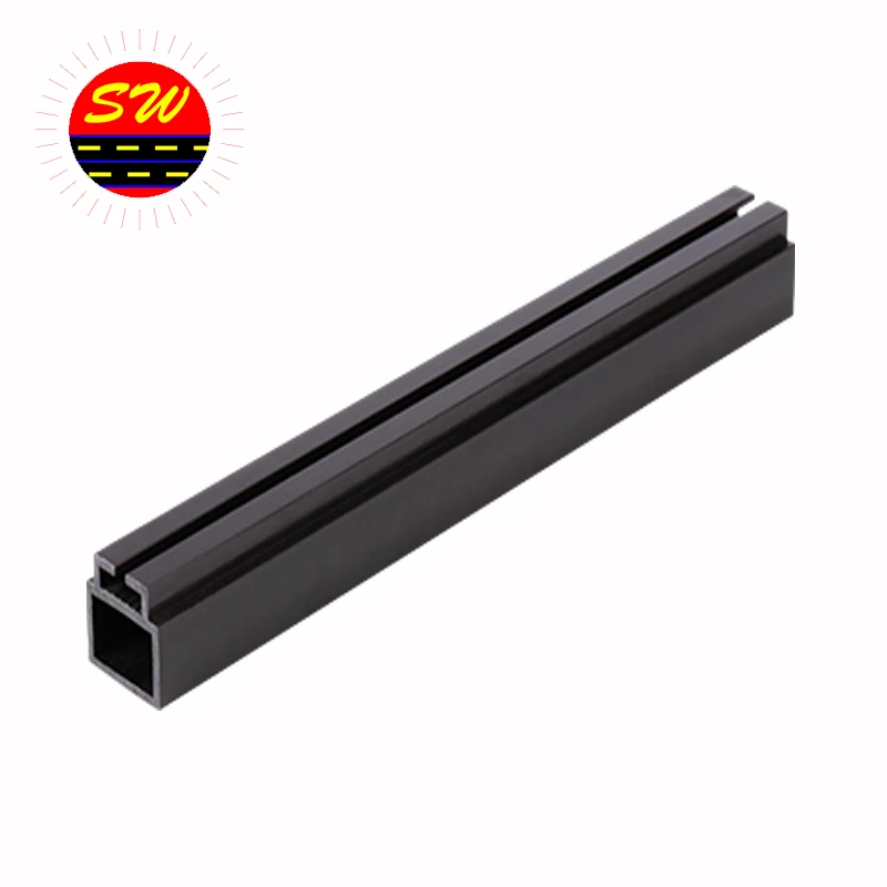 Extrusion Plastic PVC/PP/PE Cold Extrusion Hardness Plastic Profile Panel for Office Desk/Curtain Rod