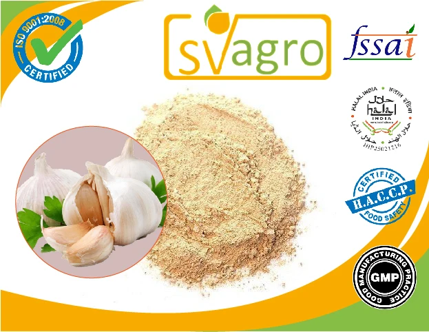 Garlic Extract Allium Sativum Seed Powder Herbal Extract Cool Dry Place Solvent Extraction Light Yellow Brown Food SVA-AS 022