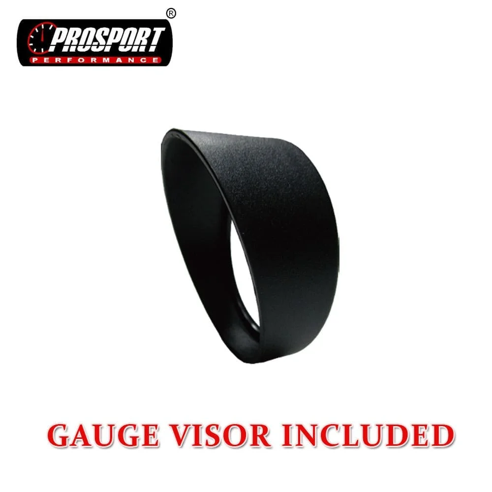 52mm -18 - 148 Celsius dual digital air temp gauge with black gauge dial  and blue 7 segment display and quick refresh rate