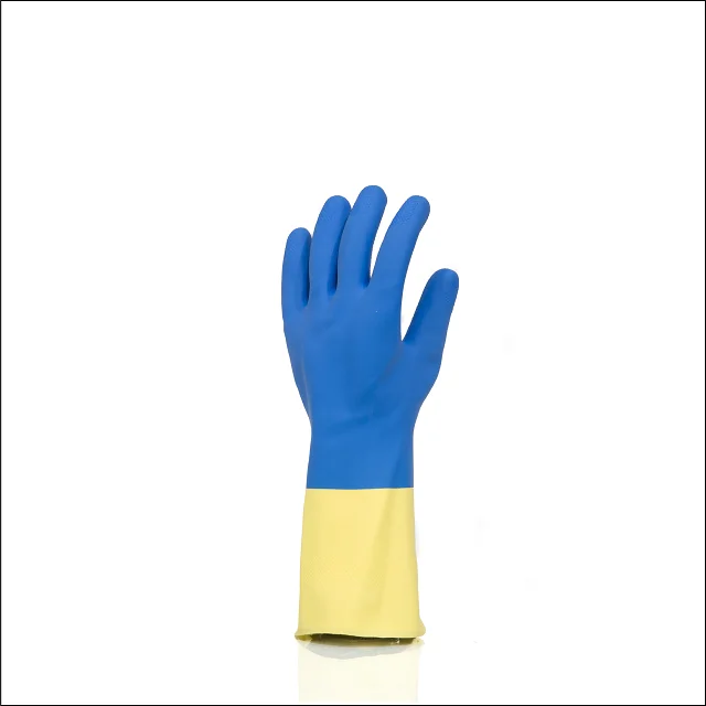 European standard rubber gloves Malaysia thick anti slip sweat absorb inner cotton lining gloves for car repair maintenance DIY
