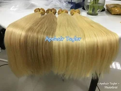 Wholesale 100% Virgin Unprocessed Remy Human Hair Extensions , the best hair to bleach to color blonde