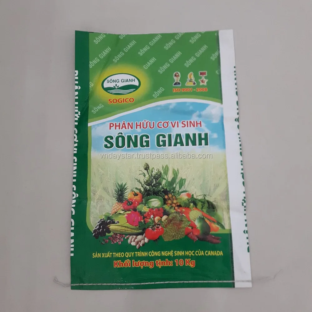 New Design PP Woven Bag 50kg Made In Vietnam