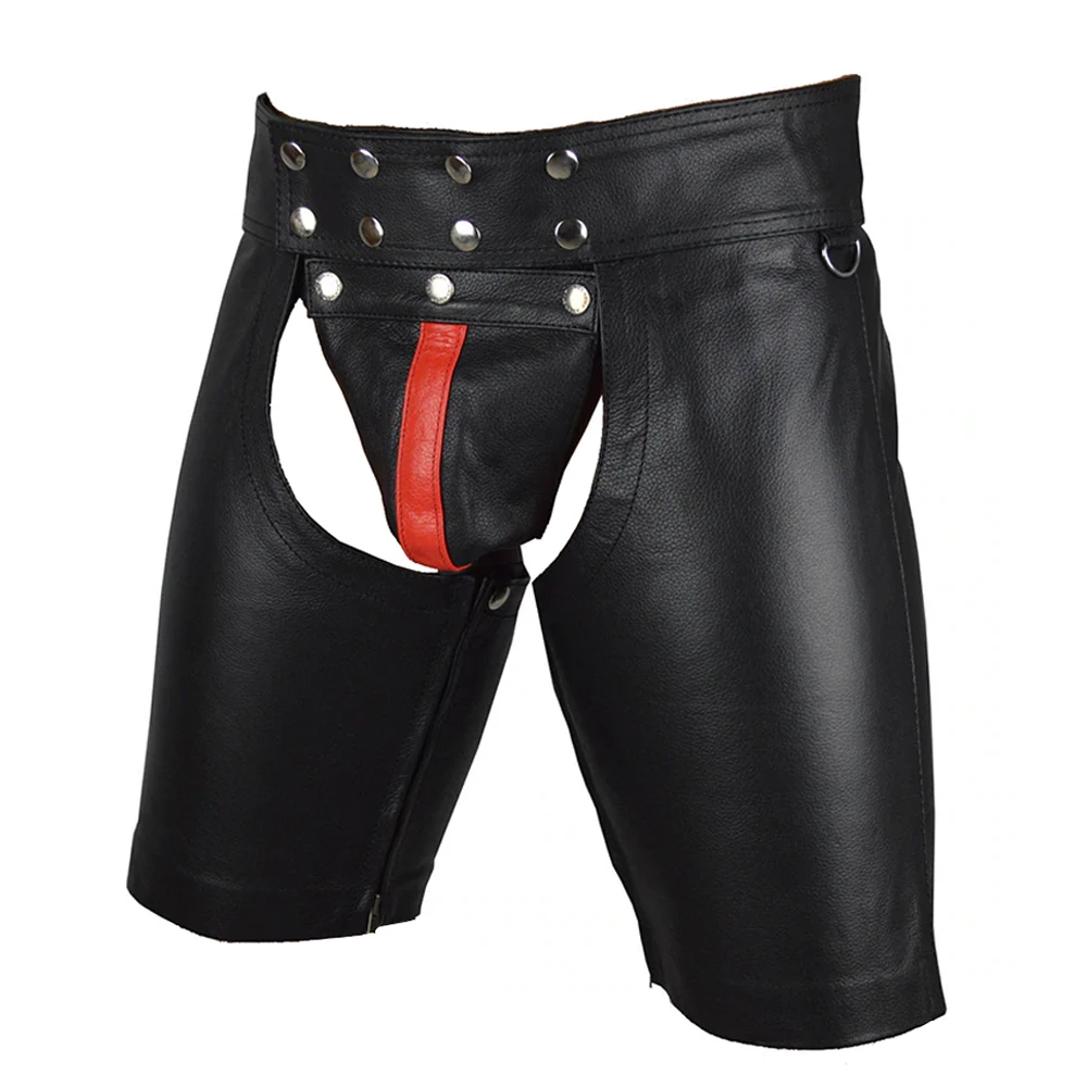 
custom leather chap/men leather chaps / genuine leather chaps 