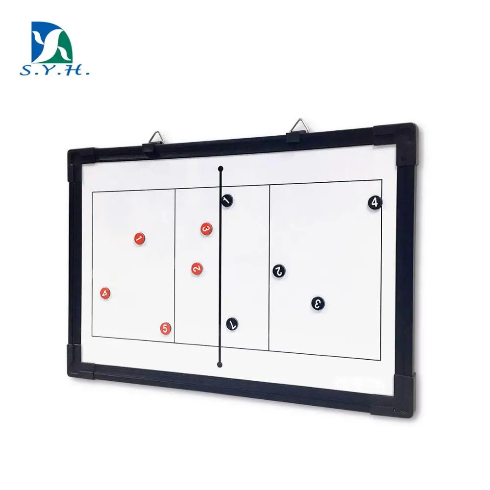 Двусторонняя магнитная доска для волейбола и тренировок