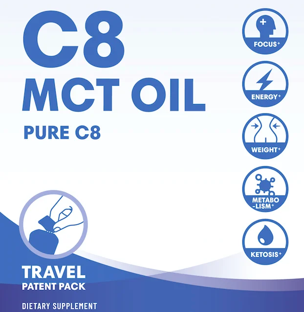 
 Кетогенный кофе с чистым маслом C8 MCT  