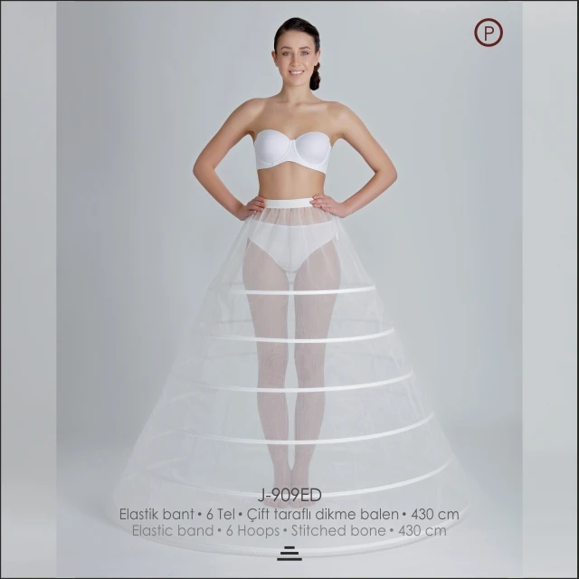 Affordable High Quality 6 Hoops Petticoat Wholesale Hot sale