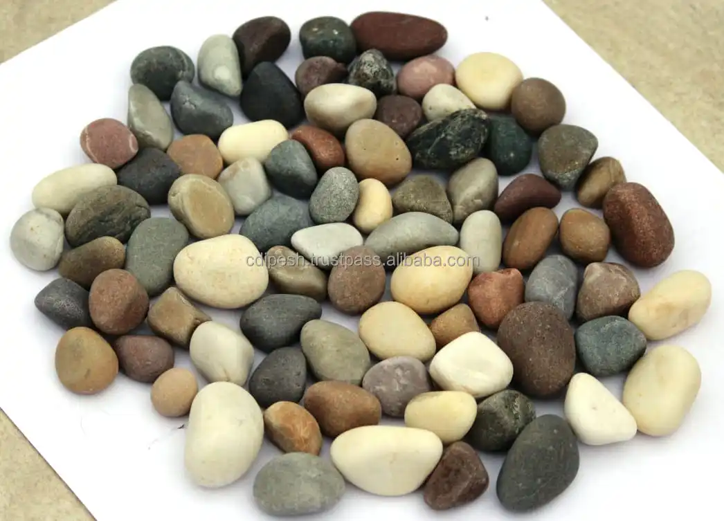 high demanded import product natural stone pebbles round mix gravels stone for bulk project used construction