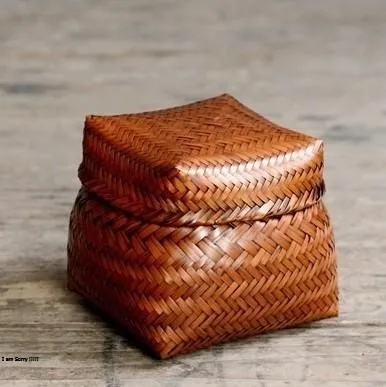 Hamper basket gift bamboo products wholesale 100% handmade   buying in large quantity