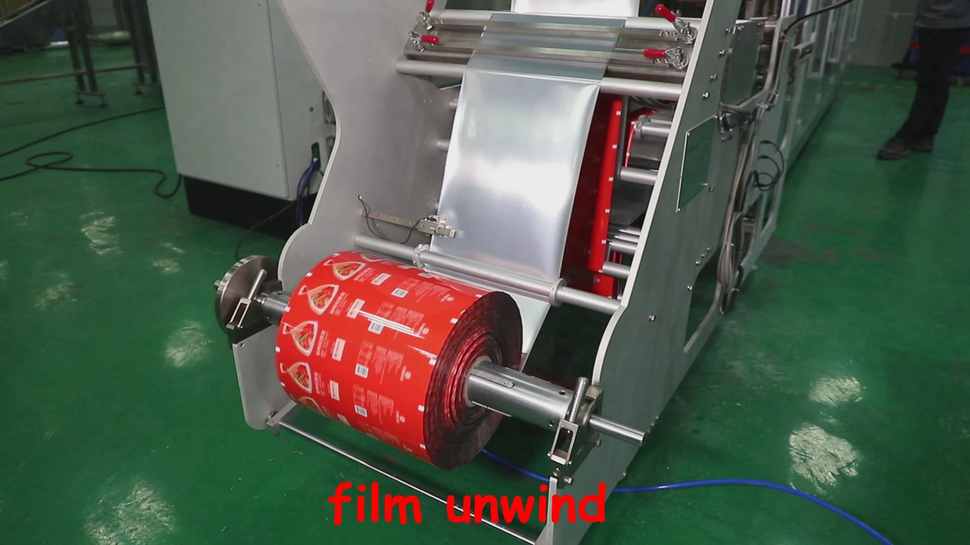 Horizontal Automatic Packing Machine with Multihead Weigher for Popcorn Dried Fig