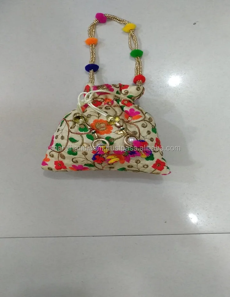 BANJARA TRIBAL MIRROR WORK POTLI BAG