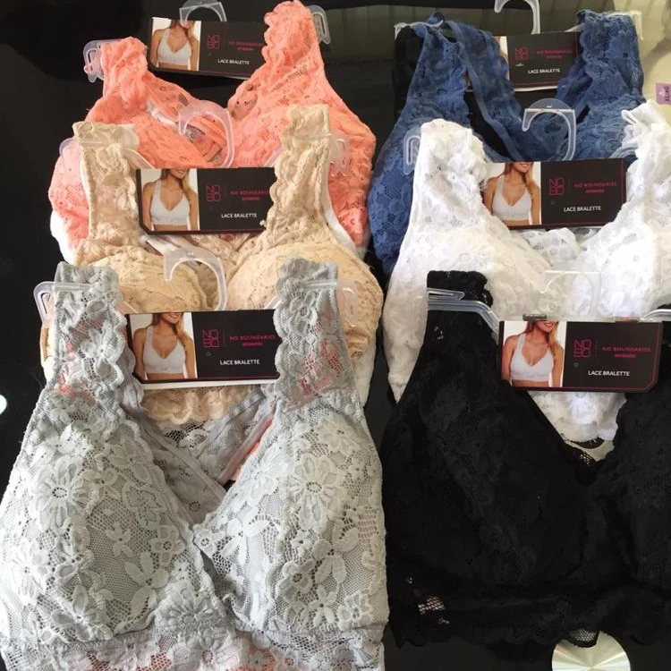 Premium Quality Branded Labels Ladies Sexy Lace Full Coverage Underwire Breast Bra Non Padded Bra Bangladeshi Surplus Stock Lot
