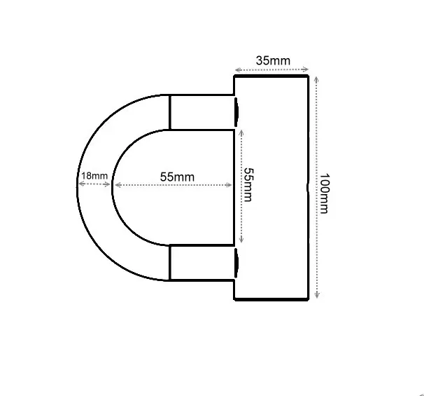 
Heavy Duty alloy steel U lock with Chain for motorbike lock 