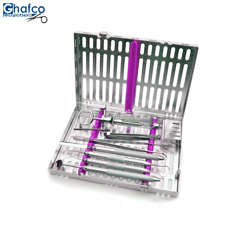 
Высококачественный набор стоматологических инструментов для удаления зубов, набор одноразовых стоматологических инструментов 