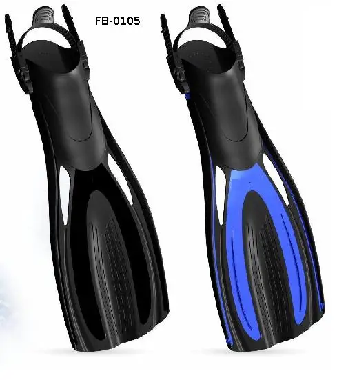Adult Diving Equipment Fins / Durable Diving Fins / Freediving Fis