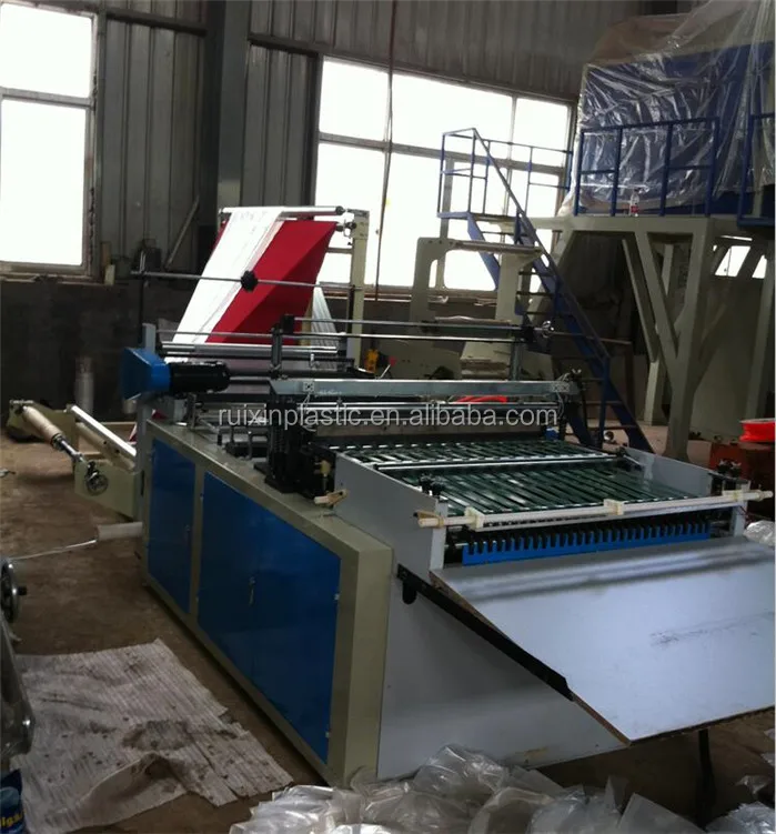 Hot Cutting OPP BOPP DPP PE Bag Ultrasonic Welding plastic side sealing bag making machine