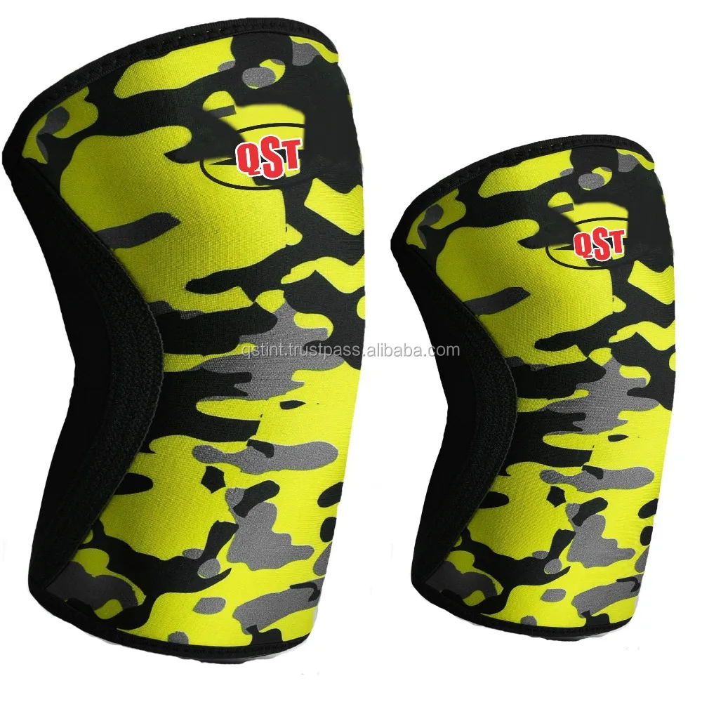 Knee Sleeves Powerlifting Weightlifting Knee Brace Supports Neoprene Waterproof Fitness Cross-fit knee sleeve