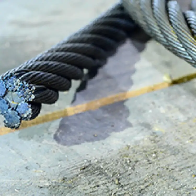 Popular new producing high tensile strength heavily galvanized steel wire Point Contact Lay Rope