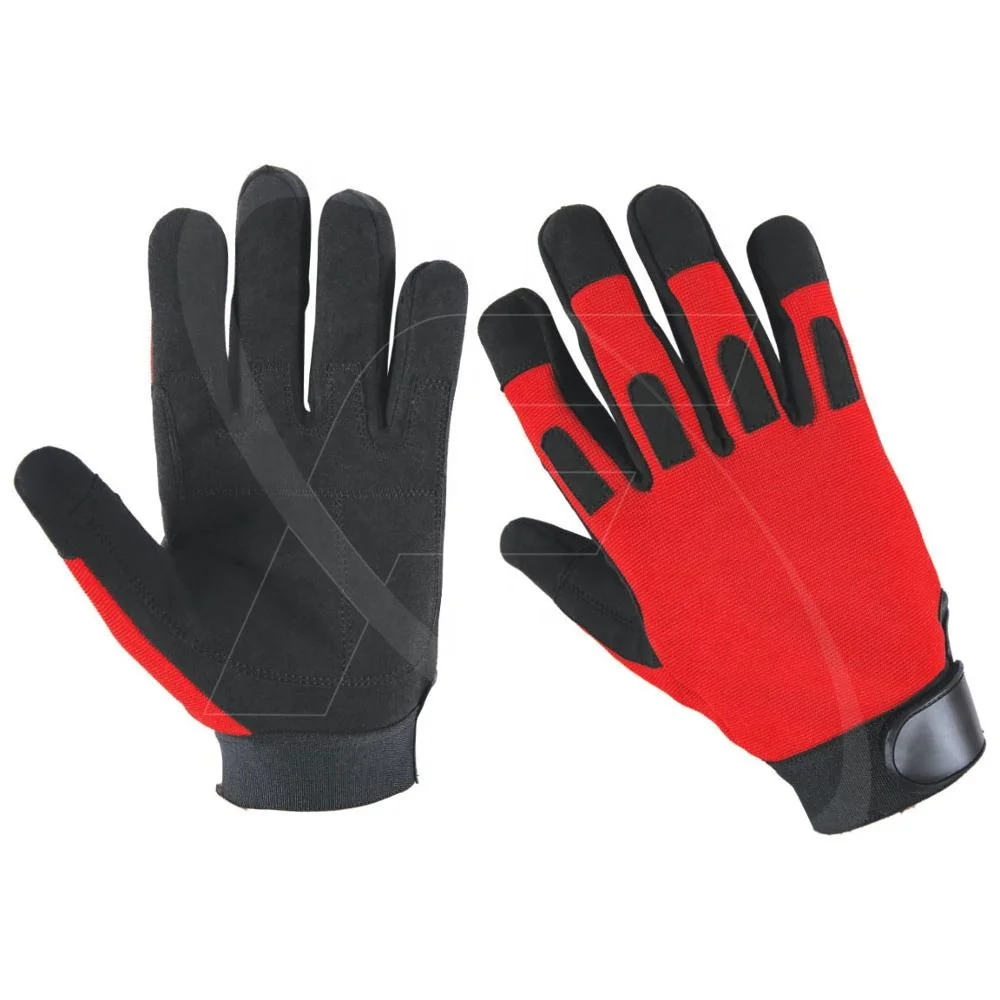 Men industrial grip heavy duty safety hand wholesale construction Leather Work gloves & protective gear working gloves Guantes