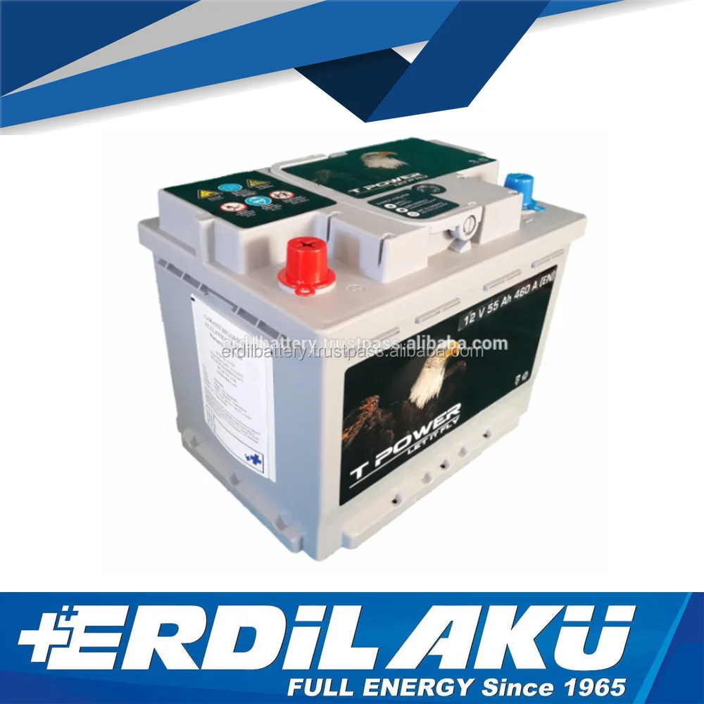 
55 Ah cheap car battery from the manufacturer 