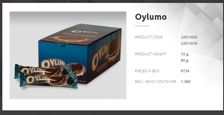
Oylumo 38g, 50g, 72g, 80g 