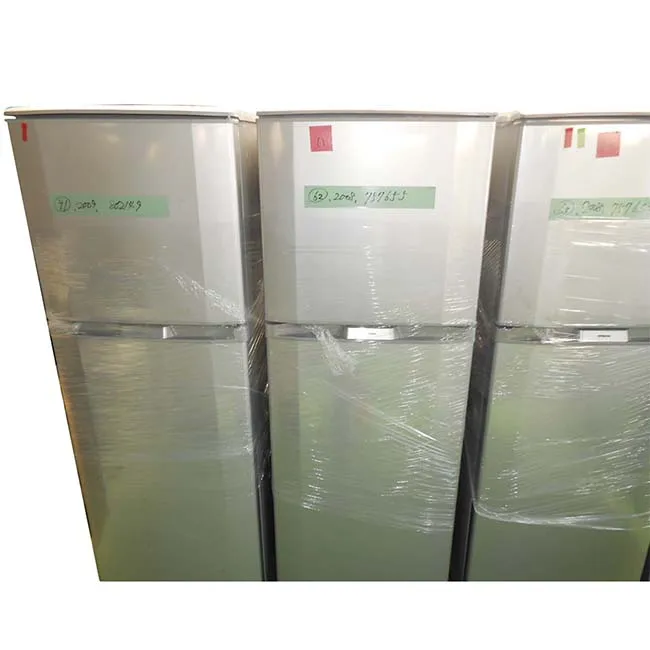 Different types portable used refrigerators shipped in container