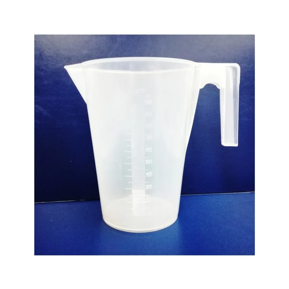 250/500/1000/2000/5000 ml Polypropylene Plastic Transparency Measuring Jug Container  with Graduated Digital Scale