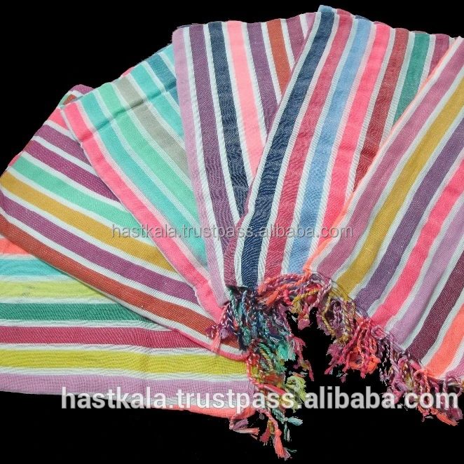 
Azo Free 100% Cotton or 100% Viscose Yarn Dyed Woven Terry Towel for Retail or Wholesale or Promotion in Magazine and Newspaper 