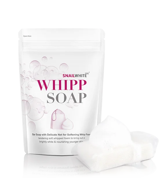 SNAIL WHITE WHIPP SOAP THAILAND 100g.