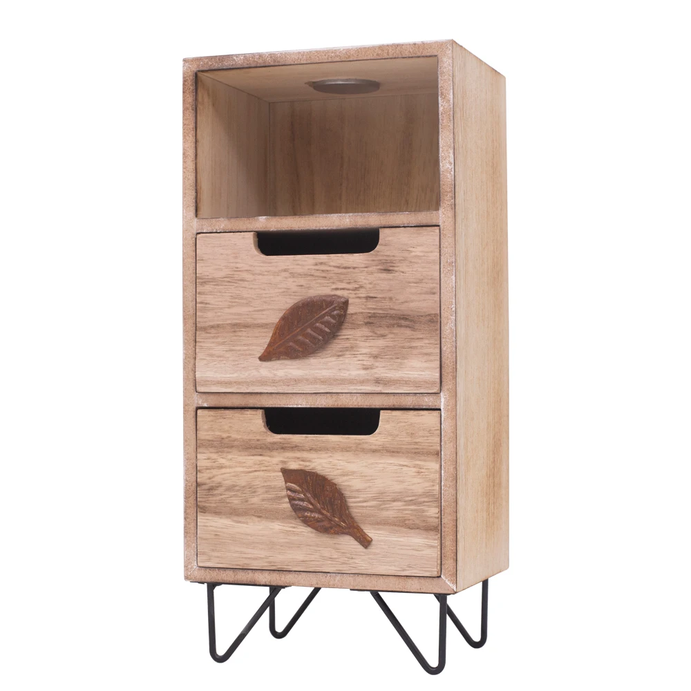 Hot Sell Wooden Desk Storage Decorative Cabinet With 3 Drawers