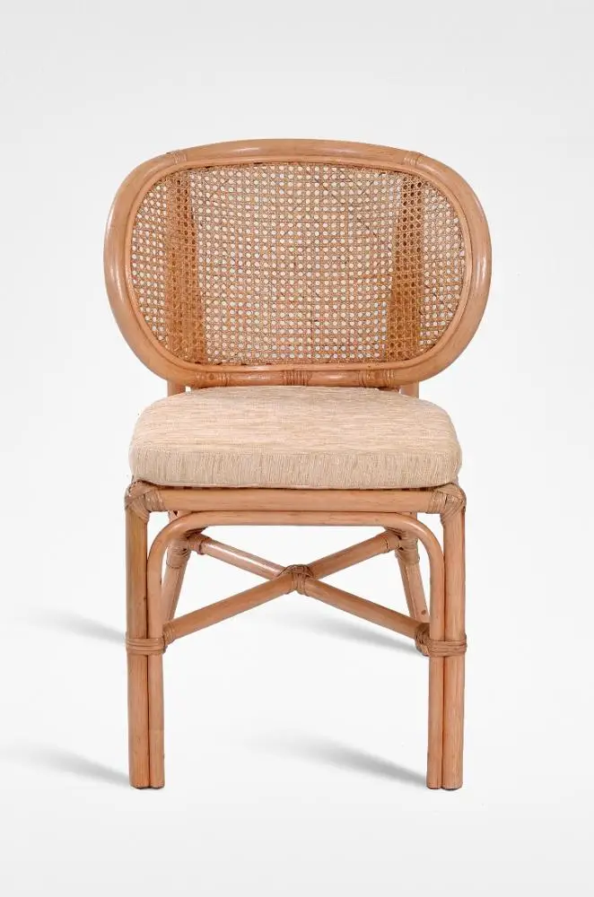 Лучший продавец из Индонезии, ротанговый стул для патио с подушкой для гостиной и уличной мебели