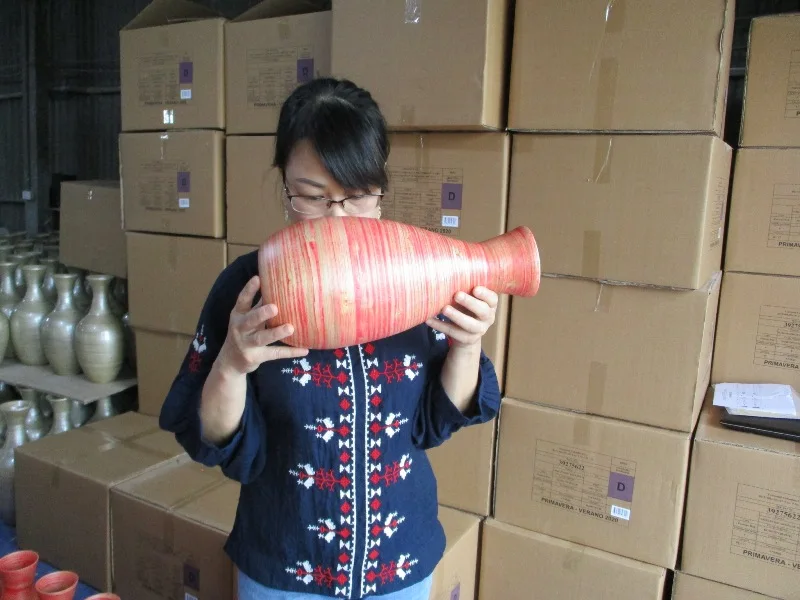 
Handmade bamboo vase from Vietnam - Pre-shipment inspection service - high quality inspection 