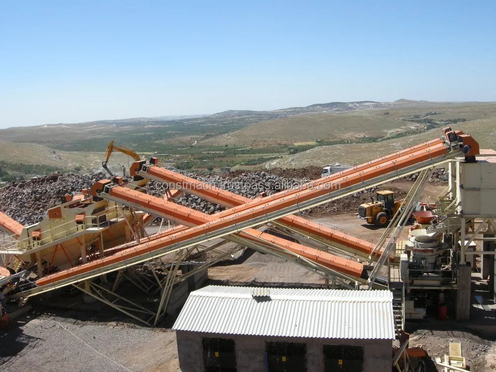 
150 tph Capacity GRANITE, BASALT CRUSHING SCREENING PLANT, 2 YEARS WARRANTY 