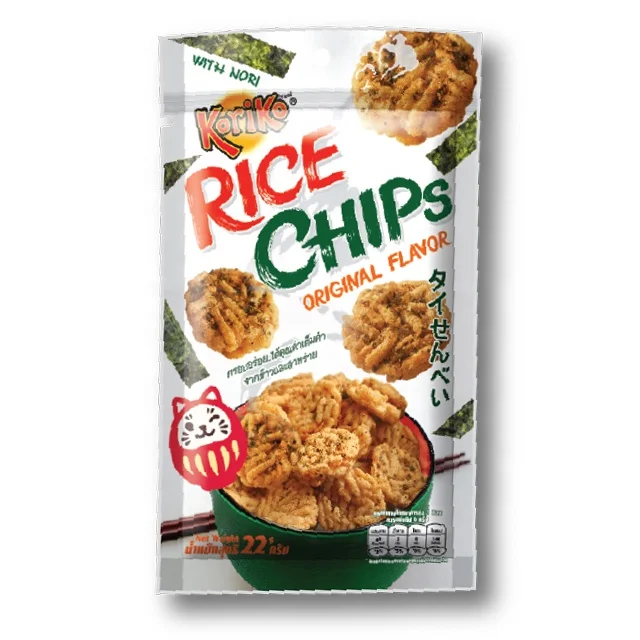 Здоровые рисовые чипсы cracker закуска