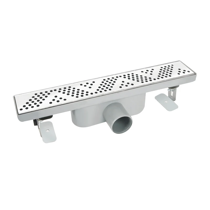 Линейный сливной сифон для ванной и душа