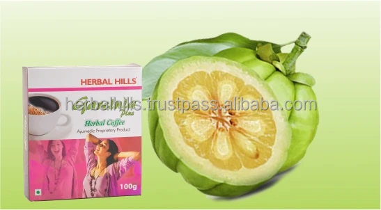 
GMP Certified herbal weight loss herbal coffee Garcinia Cambogia appetite slimming coffee Caffeine free, gluten free 