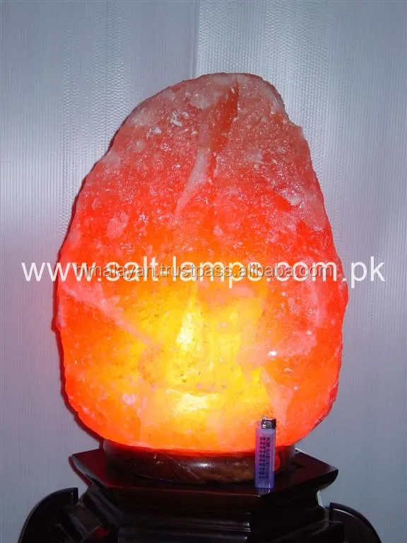 Himalayan Natural Rock Salt Lamp / Crystal Pink Salt Ionizer Pakistan