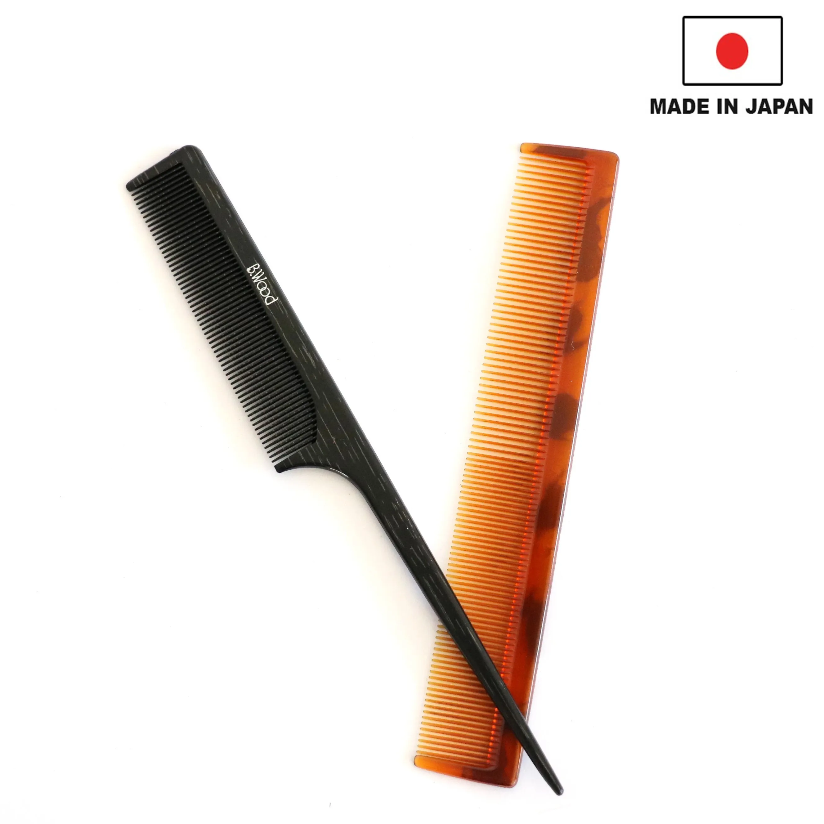 OEM AS Resin Hair Comb Made in Japan