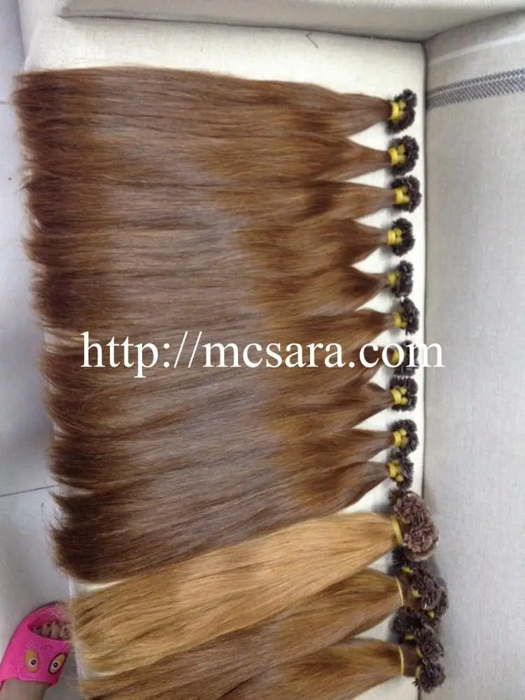 Ideal cuticle aligned human hair wholesale Vietnamese nano ring human hair extensions OEM ODM
