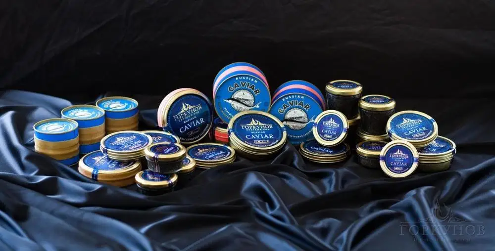 Органическая уникальная русская Черная икра осетр 250 г Оптовая Икра цены