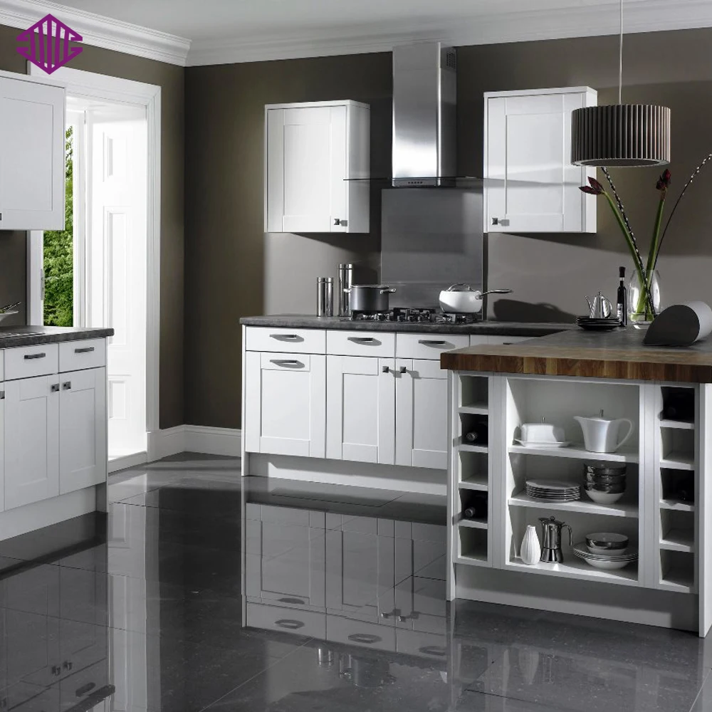American modern kitchen cabinets foshan furniture factory shaker style