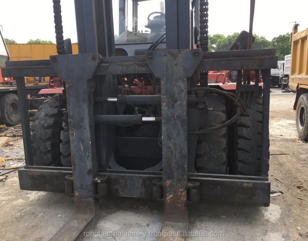 Running condition 25 ton load Sweden used kalmar DCD250 forklift for sale in Shanghai site