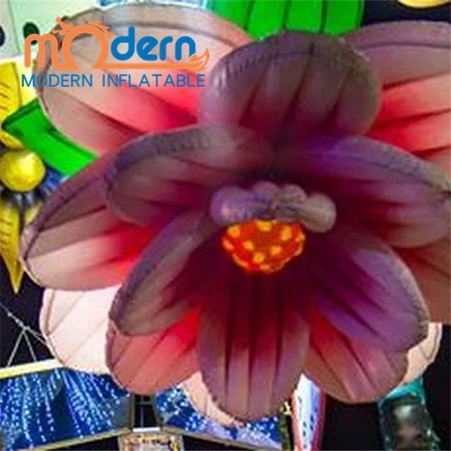 Гигантский надувной цветок для церемонии открытия/воздушный шар с подсветкой