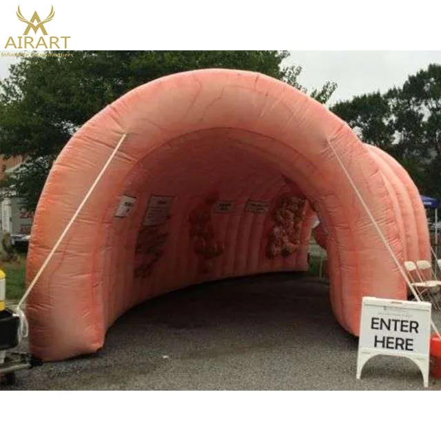 giant inflatable colon,custom inflatable organ tunnel