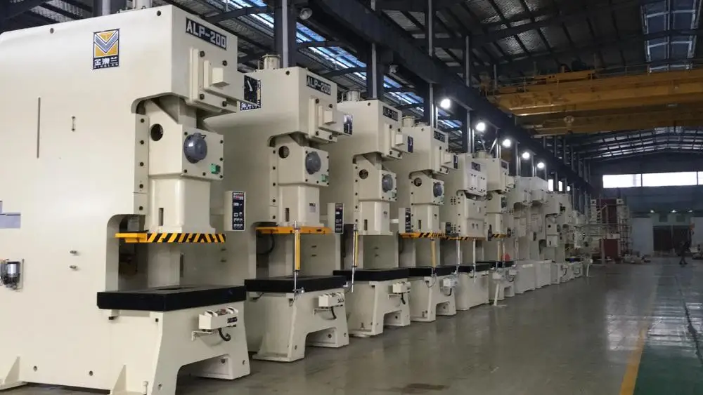 160Ton C Frame Single Crank Pneumatic Power Press with Optimized Automatic Line Solution and Guaranteed After-sale Services