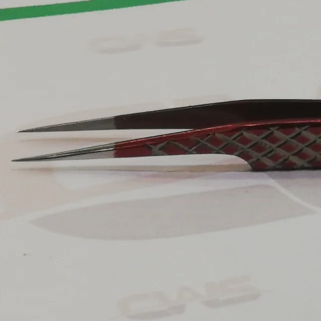 
Latest New Professional Gold Plated Volume Eyelash Extension Tweezers/Finest Volume Lash 