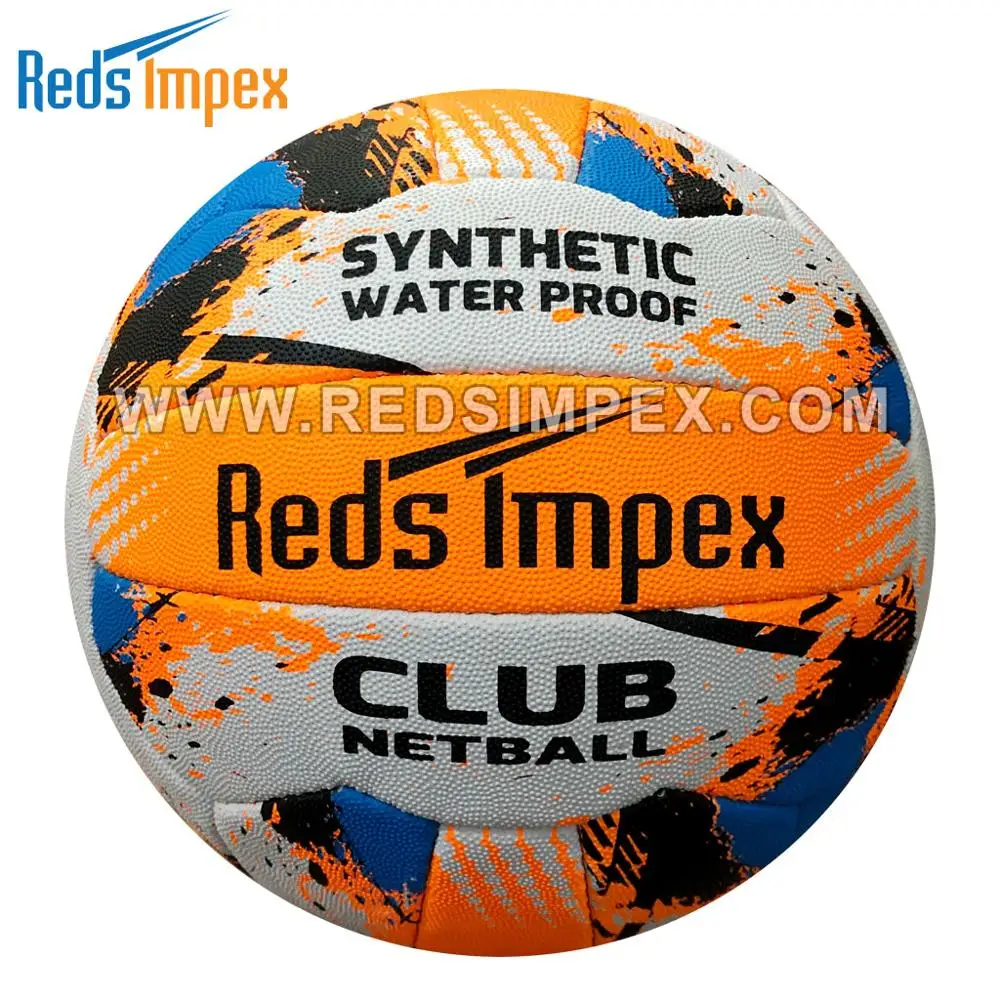 Synthetic Netball rubber balls leather material best netball manufacturer indian company